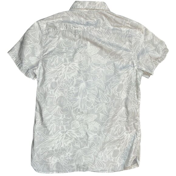 Truth Substance Mens Short Sleeve Button Down Shirt Medium Tiki Vacation Miami - Picture 2 of 6